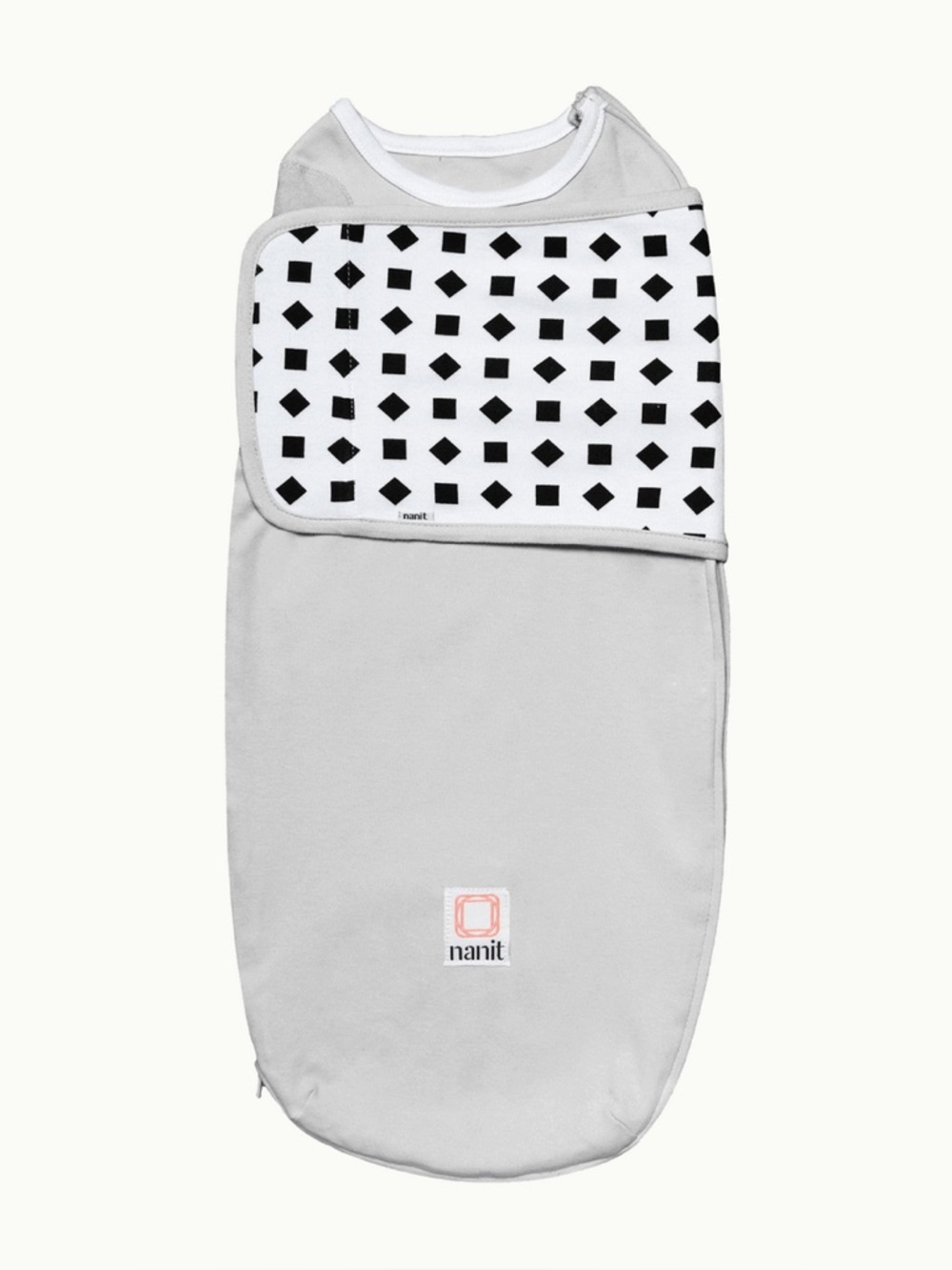 Nanit Breathing Wear Swaddle 3-6 months in “Grey”